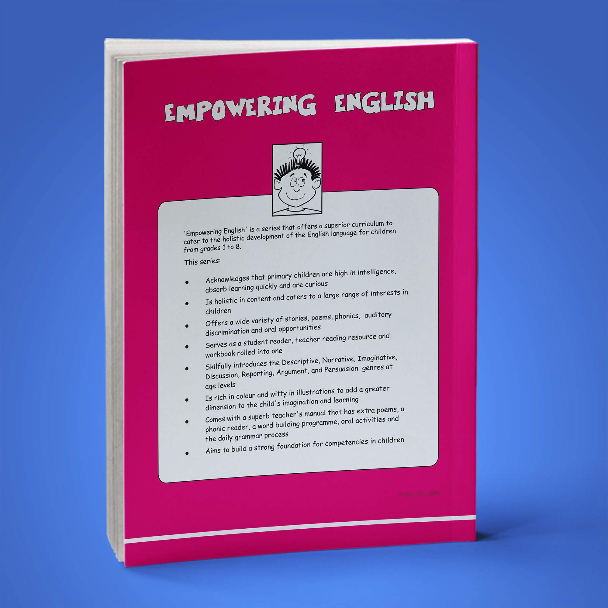 Class　English　Empowering　Book　English　Text　Grade　Mindsprings　Publishing　LLP