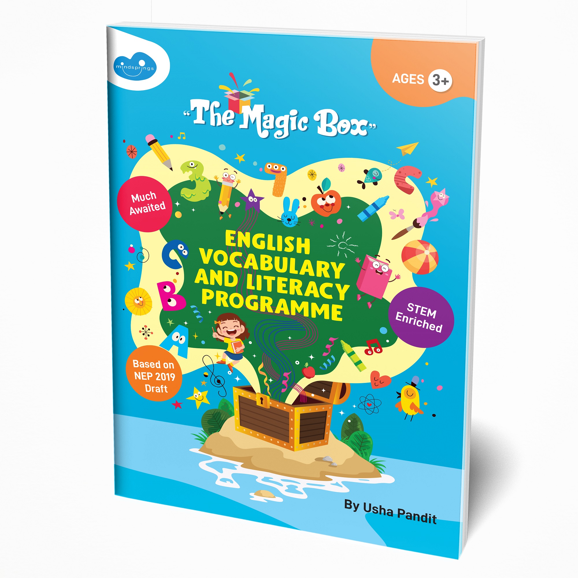 Senior KG book / Pre-Primary book / Kindergarten book front cover